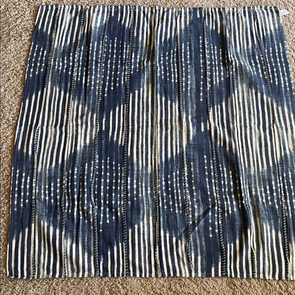Pottery Barn Shibori Table Throw
